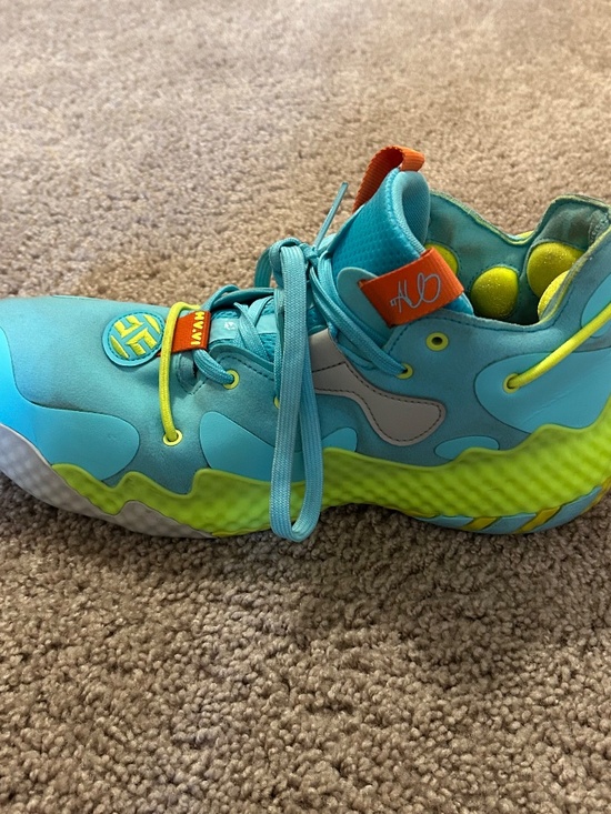 Adidas Harden Vol. 6 Basketball Shoes Pulse Aqua Men’s Size 12.5 main image 14